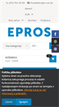 Mobile Screenshot of epros.si